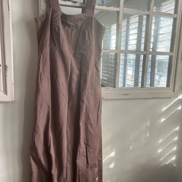 Pact Taupe Sleeveless Dress - Picture 1 of 5
